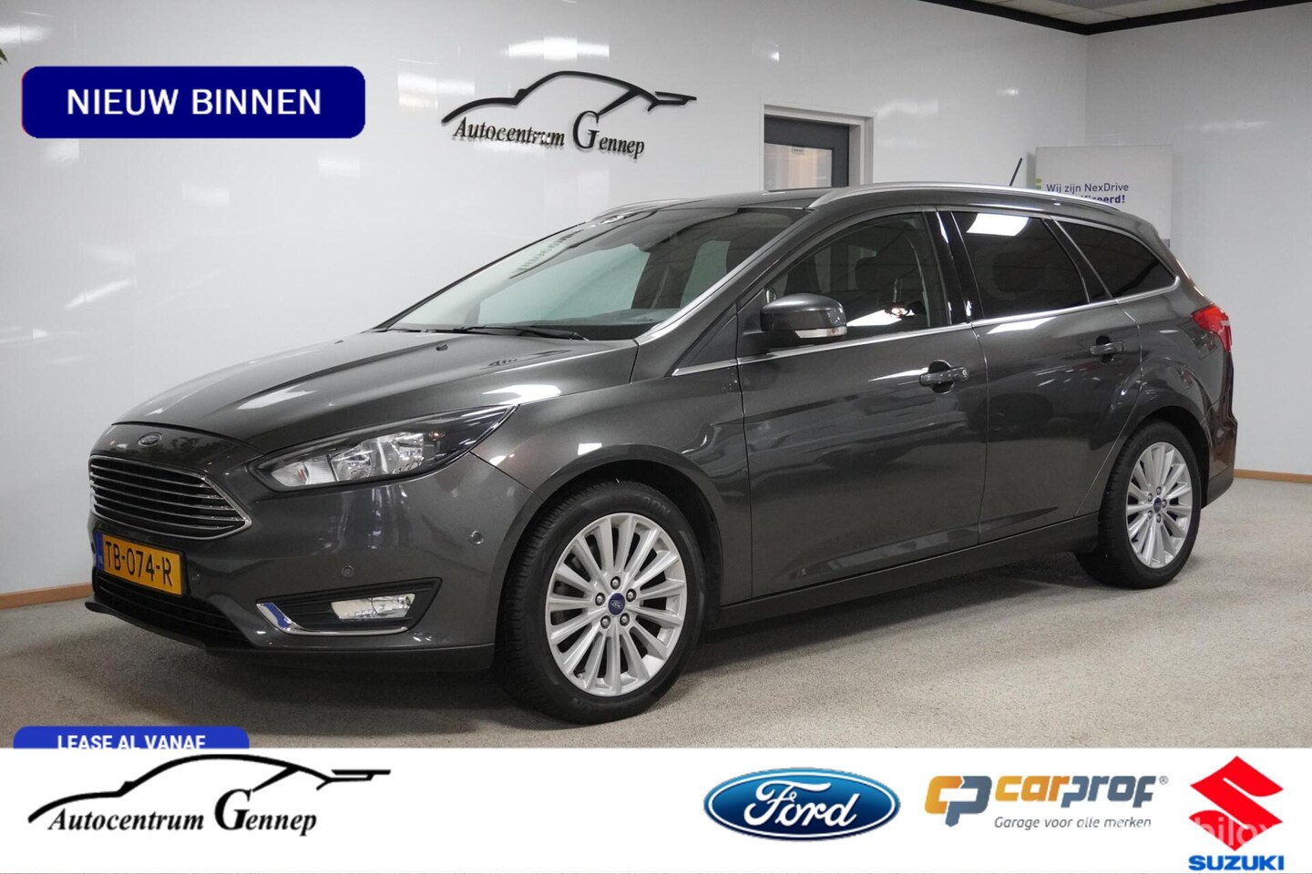 Ford Focus Wagon - 1.5 Titanium |Nieuwe motor|trekhaak| - AutoWereld.nl
