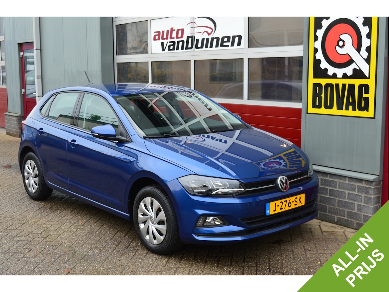 Volkswagen Polo - 1.0 TSI Comfortline O.a: PDC, ACC, Carplay, Airco, Navi, Rijklaar, Etc. All-in prijs! - AutoWereld.nl