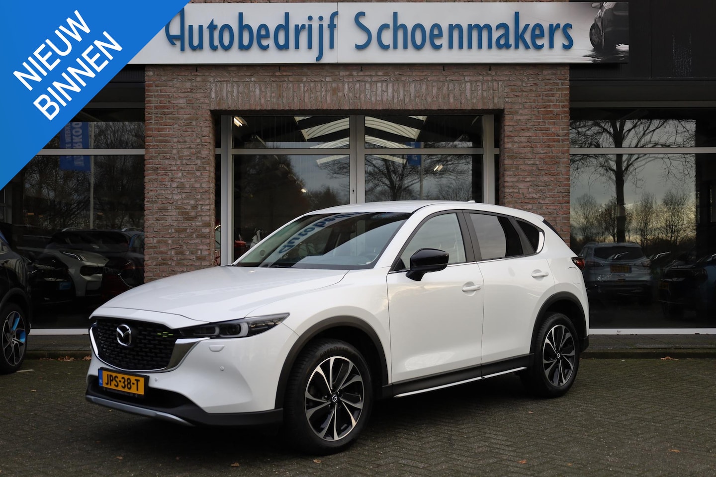 Mazda CX-5 - 2.0 e-SkyActiv-G M Hybrid 165 Newground HUD CARPLAY LEER/ALCANTARA 360-CAMERA STOEL/STUURV - AutoWereld.nl