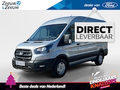 Ford Transit - 350 2.0 TDCI L2H2 Trend | Uit Voorraad Leverbaar | Automaat | Trekhaak | Apple carplay & A