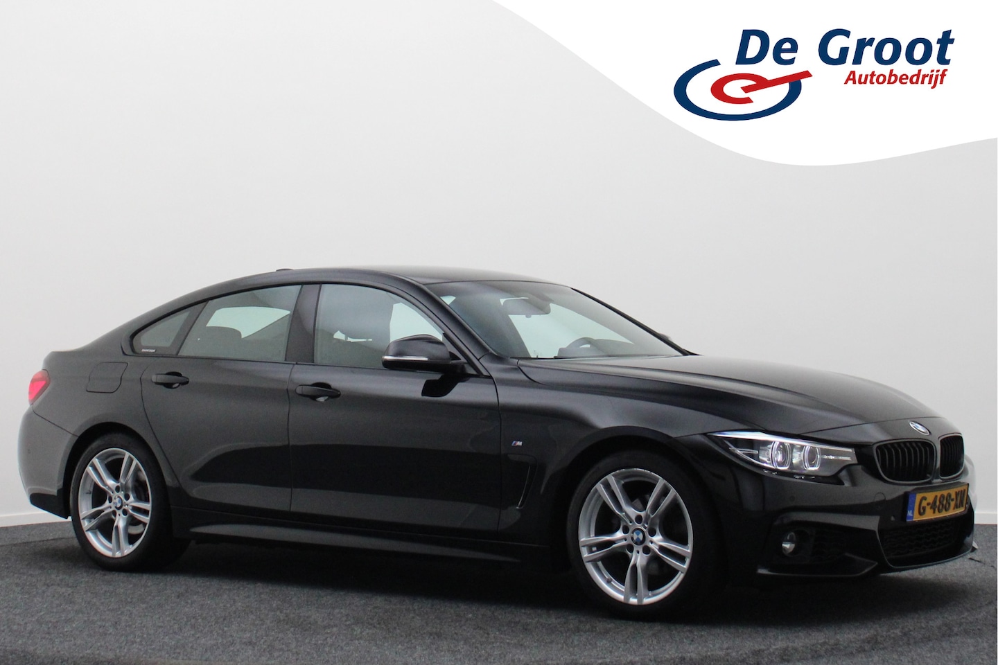 BMW 4-serie Gran Coupé - 418i Executive Edition Climate, Camera, Cruise, Navigatie, Trekhaak, Standkachel, DAB, LED - AutoWereld.nl