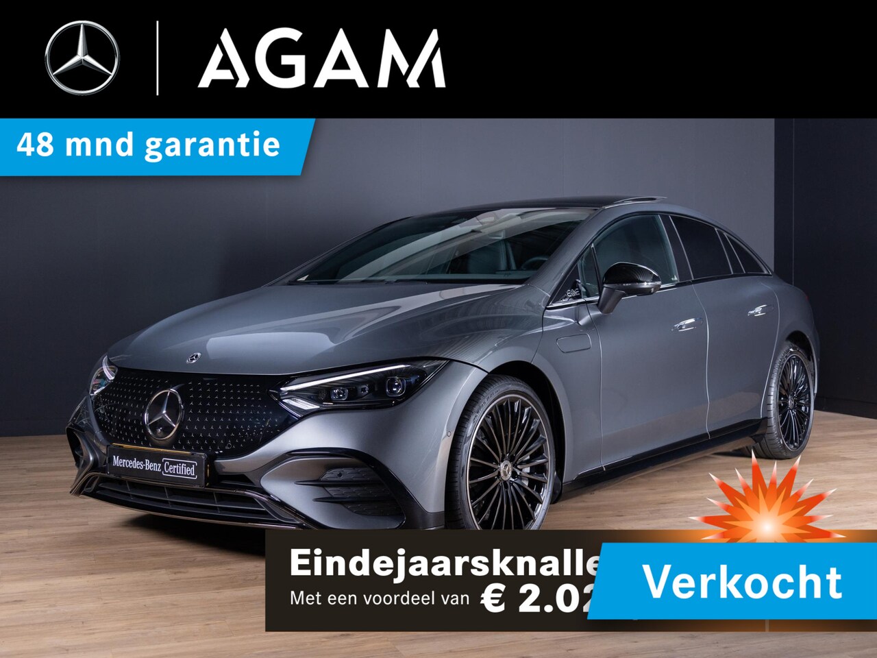 Mercedes-Benz EQE - Limousine 300 Sport Edition 90 kWh Premium | Panorama dak - AutoWereld.nl