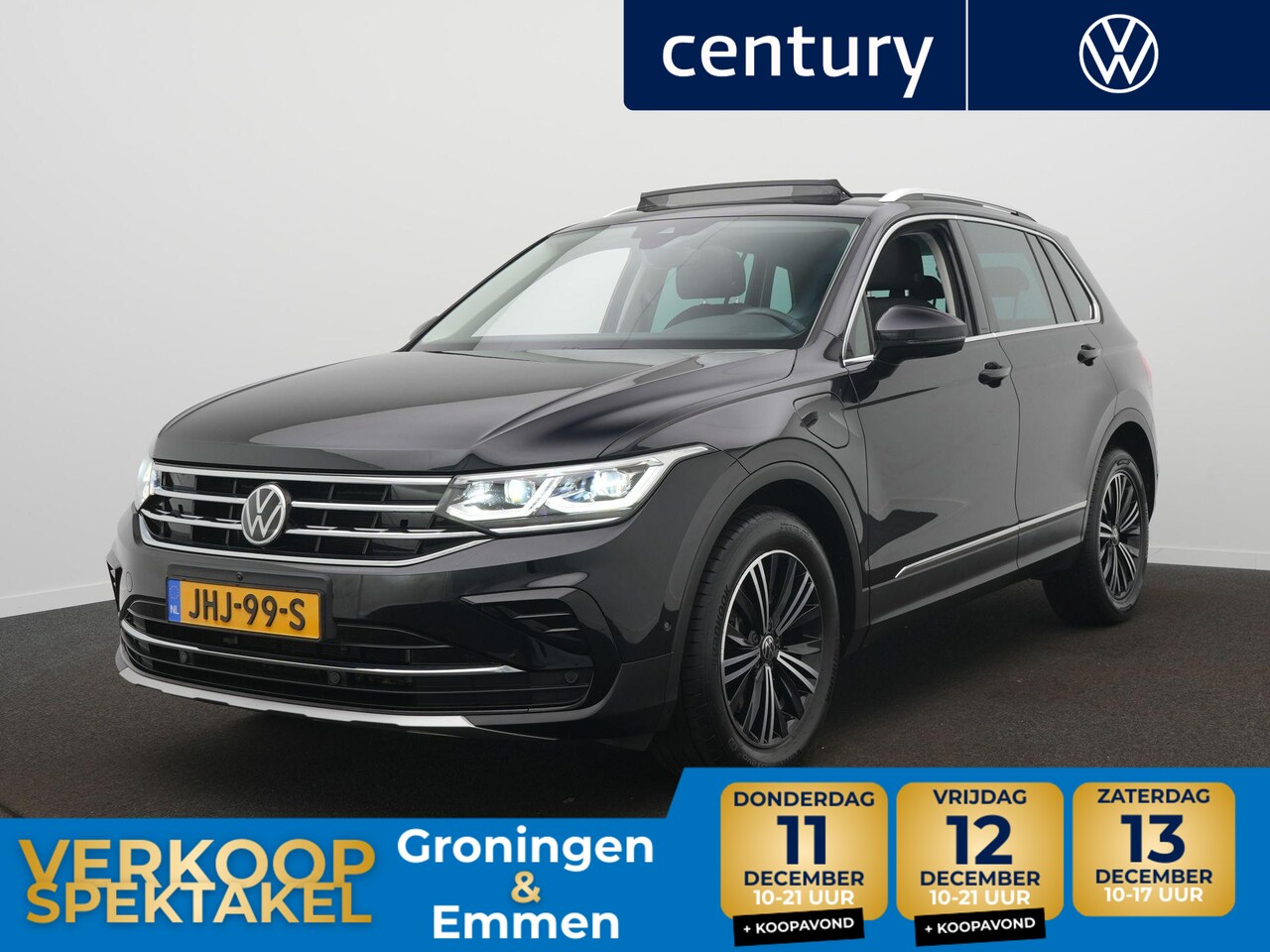 Volkswagen Tiguan - 1.4 TSI eHybrid Elegance Business+ / Panodak / 360 Camera / Elek. Klep / IQ-Light - AutoWereld.nl