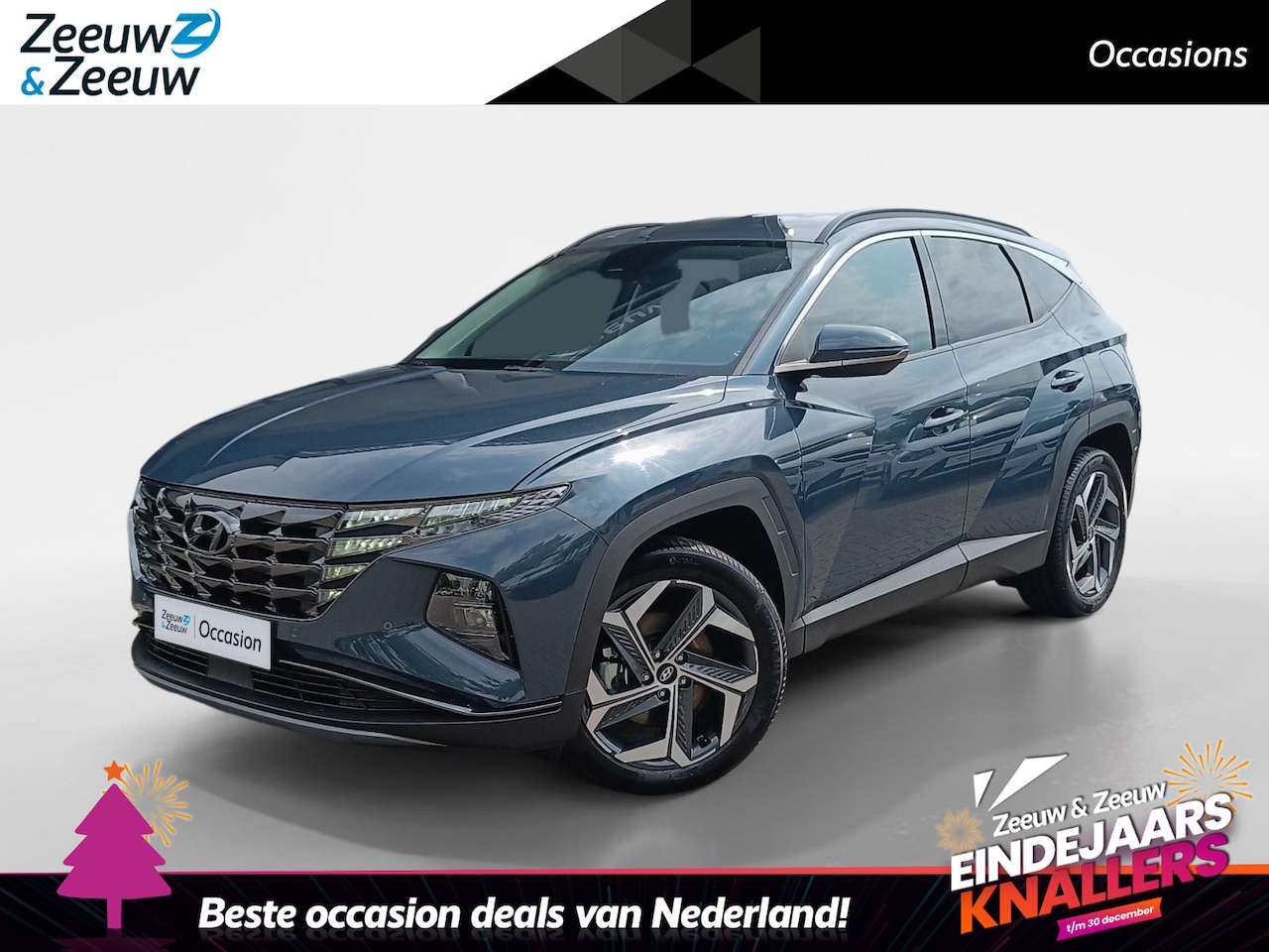 Hyundai Tucson - 1.6 T-GDI PHEV Comfort Smart 4WD 36.000KM! | 1350KG Trekgewicht! | 1e EIGENAAR | ALS NIEUW - AutoWereld.nl