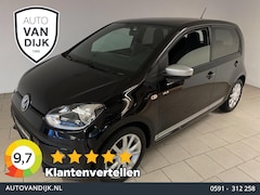 Volkswagen Up! - 1.0 Club Up AIRCO STOELVERW ELEK RAMEN CENT VERG VELGEN ZWARTE HEMEL DEALERONDERHOUDEN 1ST