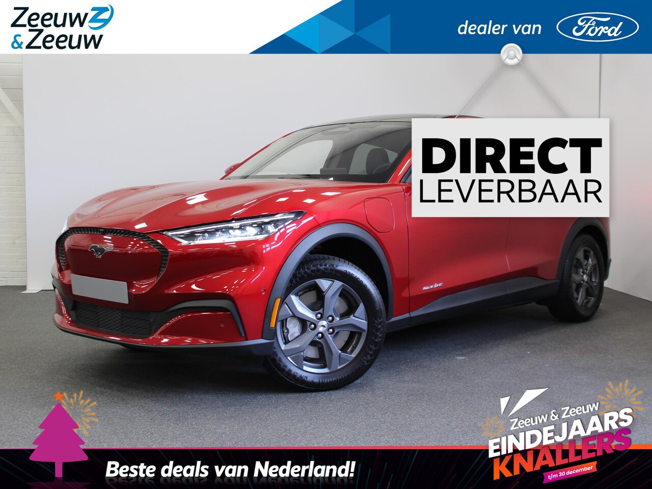 Ford Mustang Mach-E - RWD 75 kWh | NIEUW | 429 KM ACTIERADIUS | - AutoWereld.nl