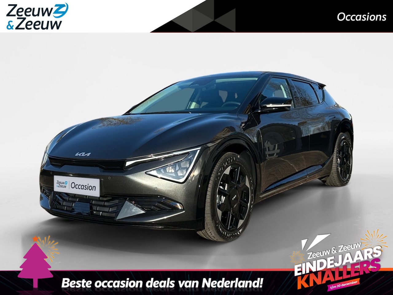 Kia EV6 - Plus 84 kWh l Memory l Stoelventilatie l Elektrische achterklep l Dodehoekdetectie l Leder - AutoWereld.nl