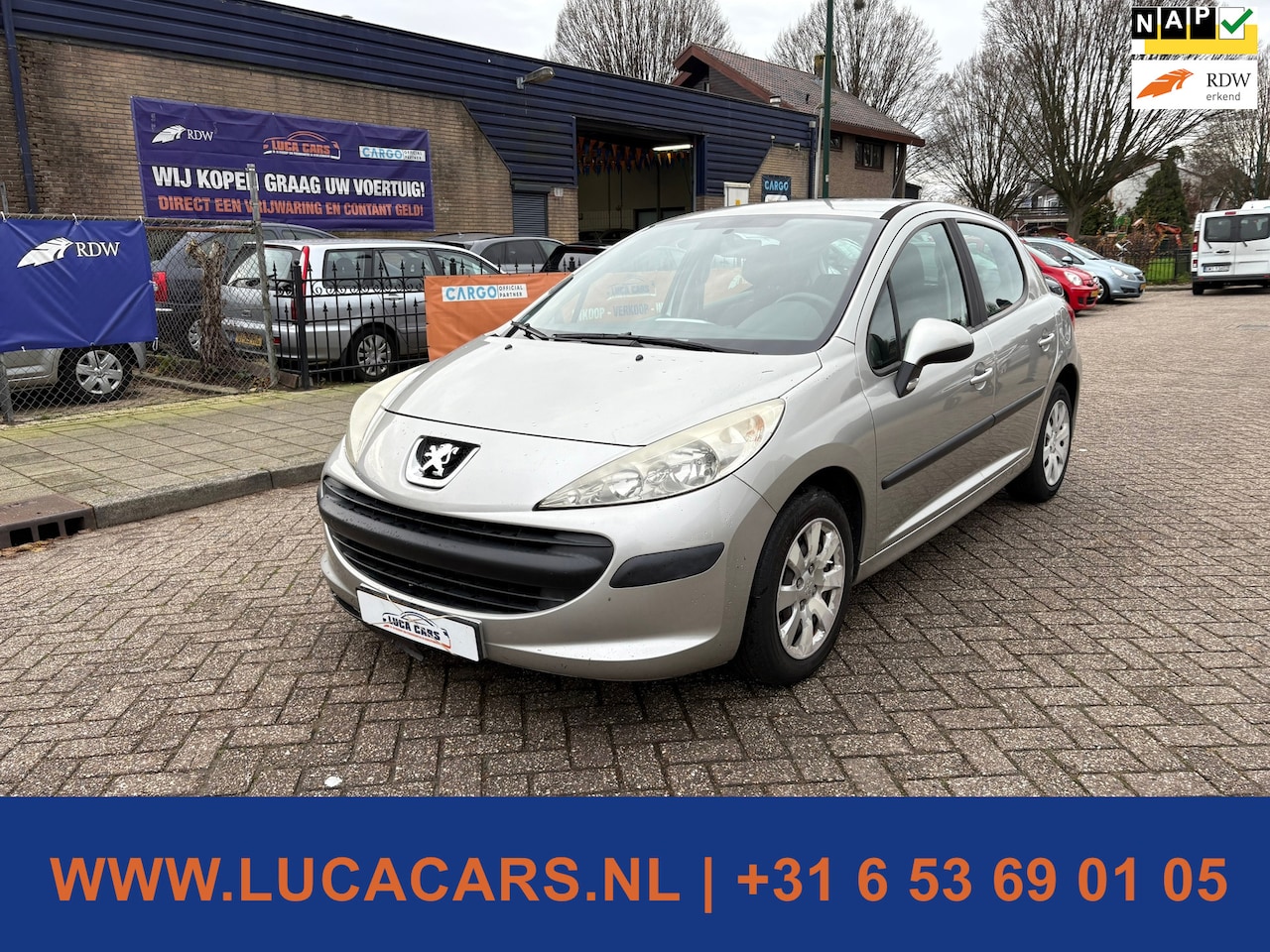 Peugeot 207 - 1.4 Cool 'n Blue AIRCO + NIEUWE APK! - AutoWereld.nl