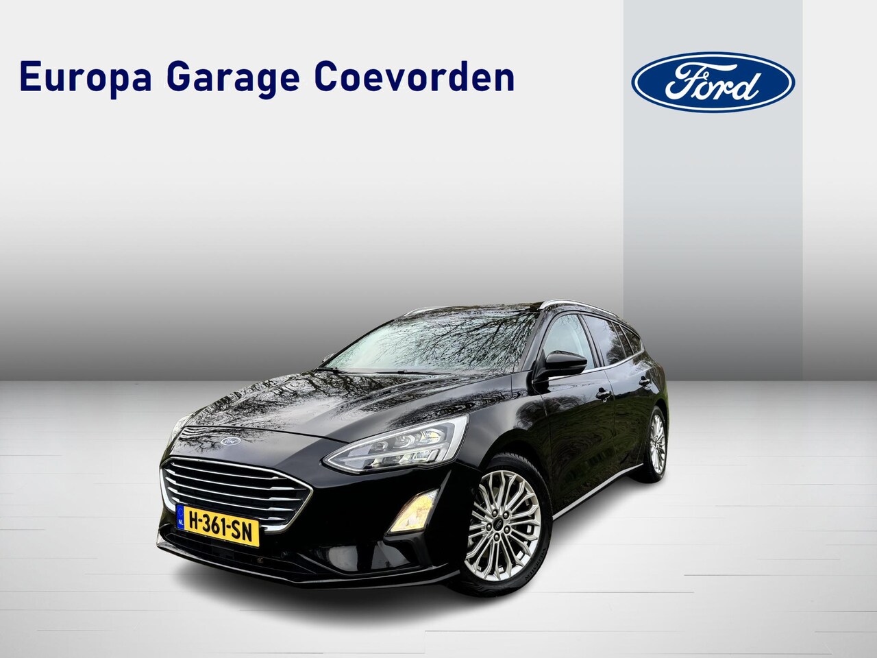 Ford Focus Wagon - 1.5 EB 150PK Titanium Business | DEALER ONDERHOUDEN | 1.500KG TREKKEN | WINTERPACK | LED K - AutoWereld.nl