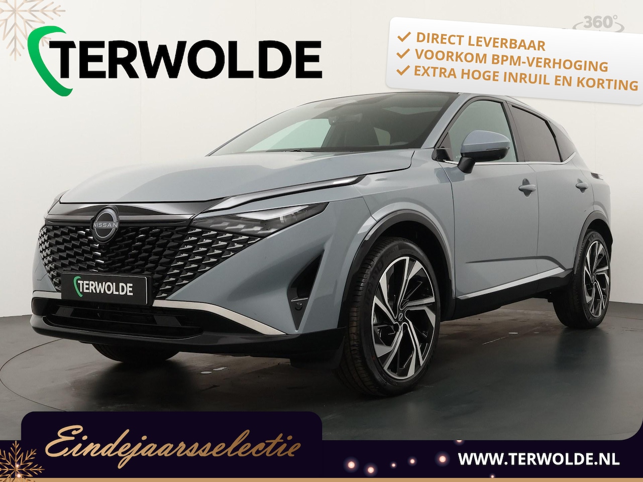 Nissan Qashqai - 1.5 e-Power Tekna Plus | €1.500 korting| Gen3 epower | Elektrische kofferklep | Bose audio - AutoWereld.nl