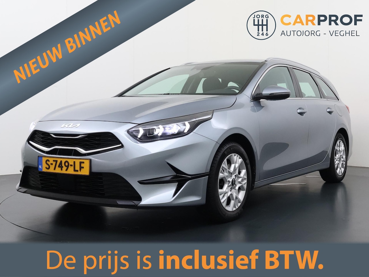 Kia Cee'd Sportswagon - Ceed 1.0 T-GDi DynamicLine Trekhaak | Camera | Navigatie | Stoelverwarming - AutoWereld.nl