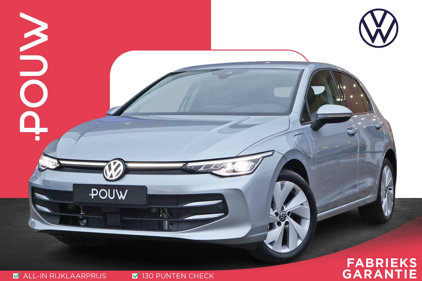 Volkswagen Golf - 1.5 eHybrid 204pk Life Edition | SoH 100% | Camera | PDC | Stoelverwarming | Android Auto/ - AutoWereld.nl