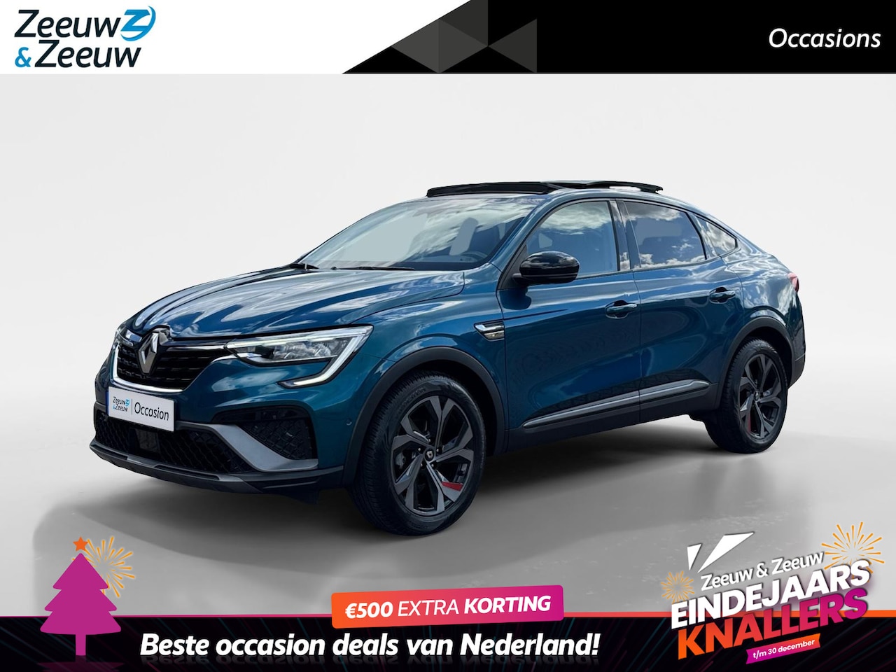 Renault Arkana - 1.3 TCe 140 R.S. Line | Automaat | Panorama Dak | Elektrisch Verstelbare Voorstoelen | Ada - AutoWereld.nl