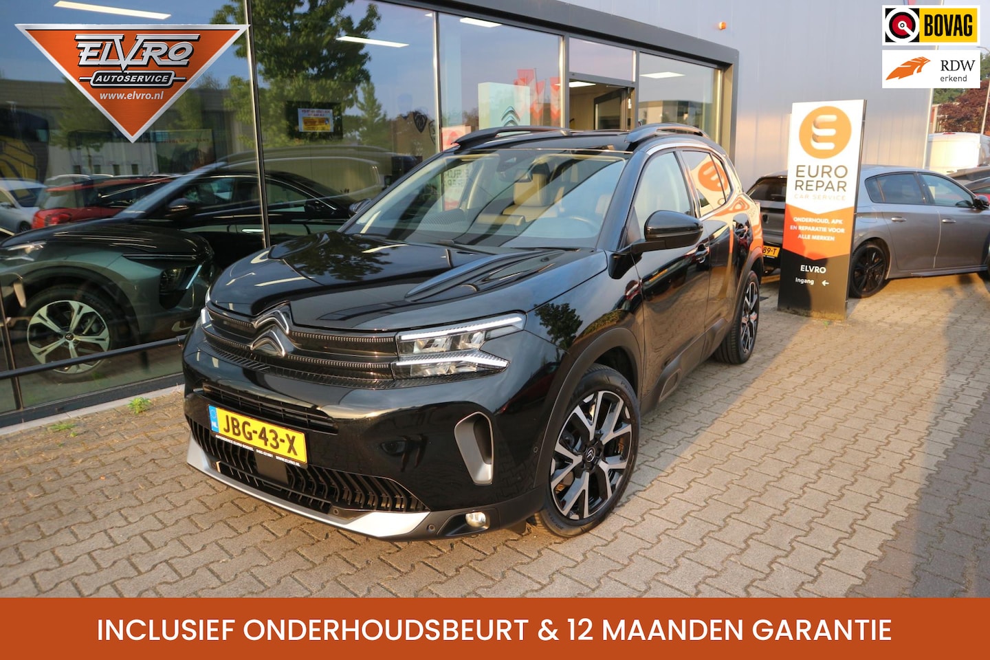 Citroën C5 Aircross - 1.2 PureTech Shine AUTOMAAT FACELIFT NAVI ADAPTIVE CRUISE CAMERA LEDER PDC V+A LED RIJKLAA - AutoWereld.nl