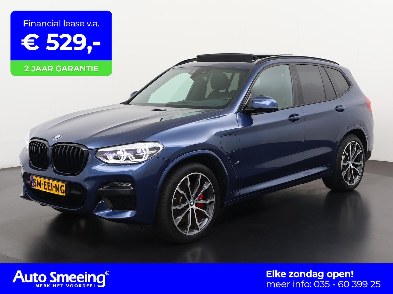 BMW X3 - xDrive30e M Sport | Panoramadak | Leder | Trekhaak | Zondag Open! - AutoWereld.nl