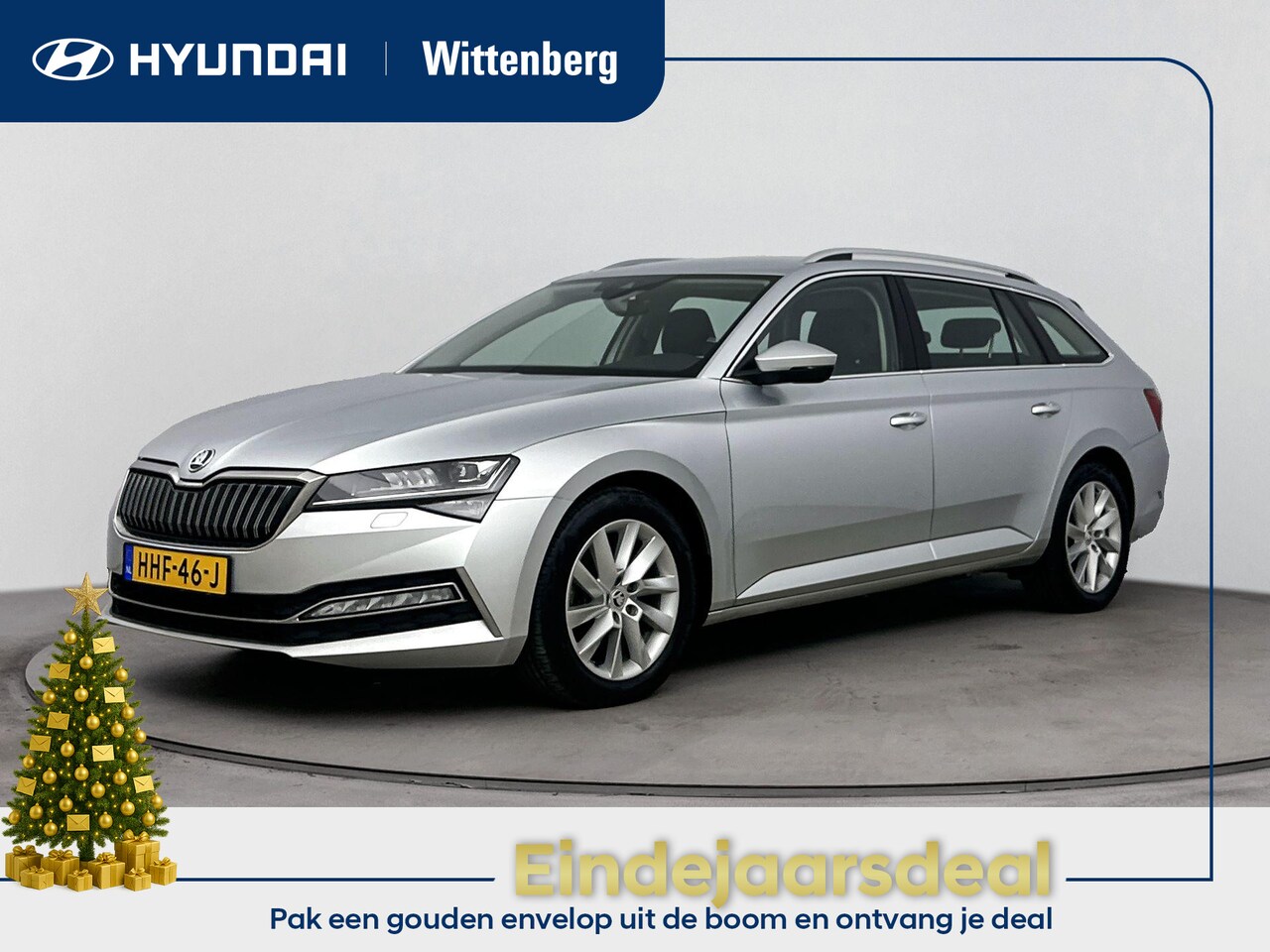 Skoda Superb Combi - 1.4 TSI iV Business Edition Plus Aut. | Plug-in | Stoelverwarming | Memory | El. bed. acht - AutoWereld.nl