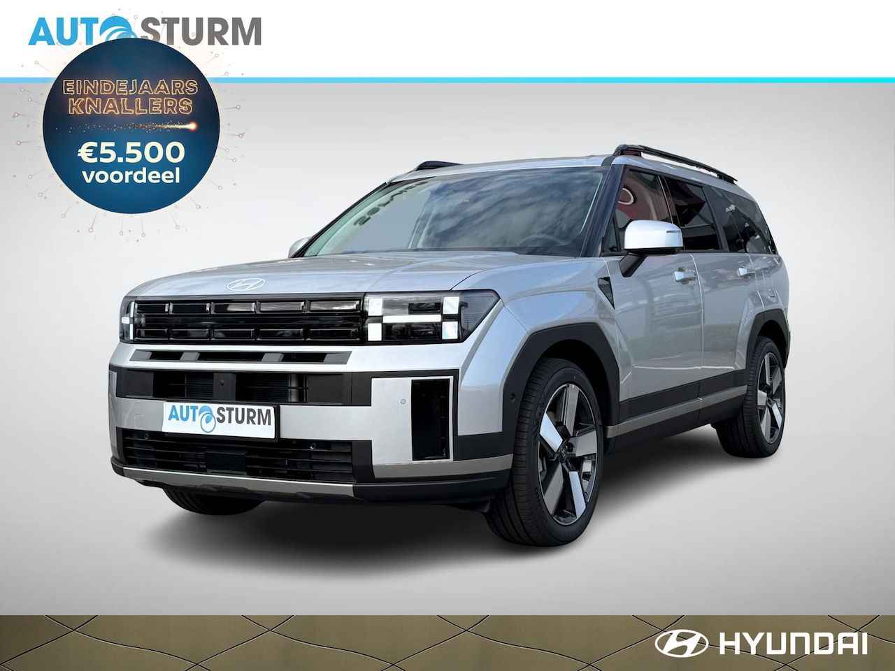 Hyundai Santa Fe - 1.6 T-GDI HEV Premium Sky 7p. 1.6 T-GDI HEV Premium Sky 7p. - AutoWereld.nl