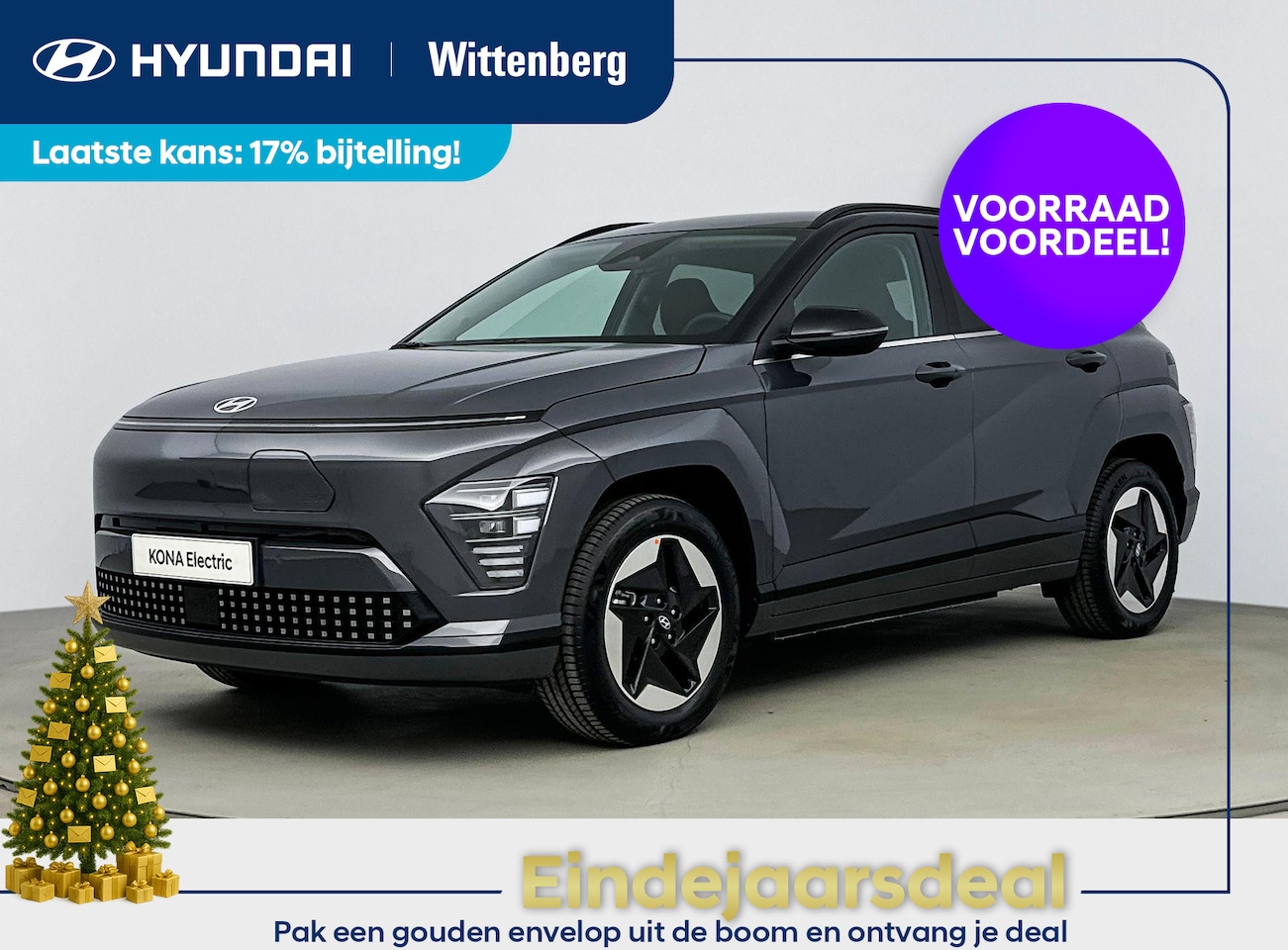 Hyundai Kona Electric - Comfort Smart 65.4 kWh | Nieuw | Snel leverbaar! - AutoWereld.nl
