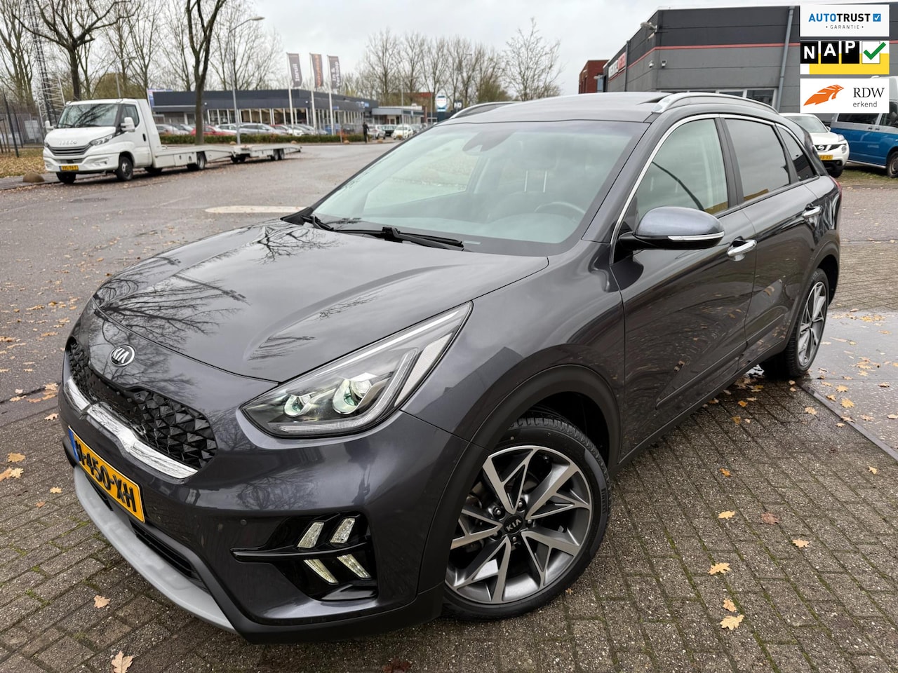 Kia Niro - 1.6 GDi Hybrid ExecutiveLine 149PK 2020 DAKRAAM AUTOMAAT JBL FLIPPERS - AutoWereld.nl