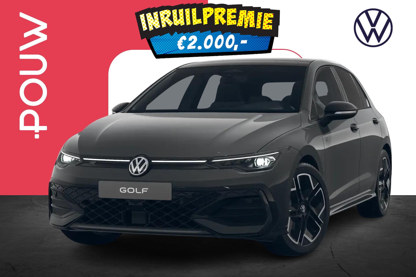 Volkswagen Golf - 1.5 eTSI 115pk DSG R-Line Edition | Black Style Pakket | Panoramadak - AutoWereld.nl
