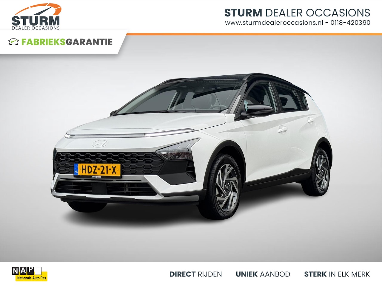 Hyundai Bayon - 1.0 T-GDI Comfort Automaat, Nieuw Model! - AutoWereld.nl