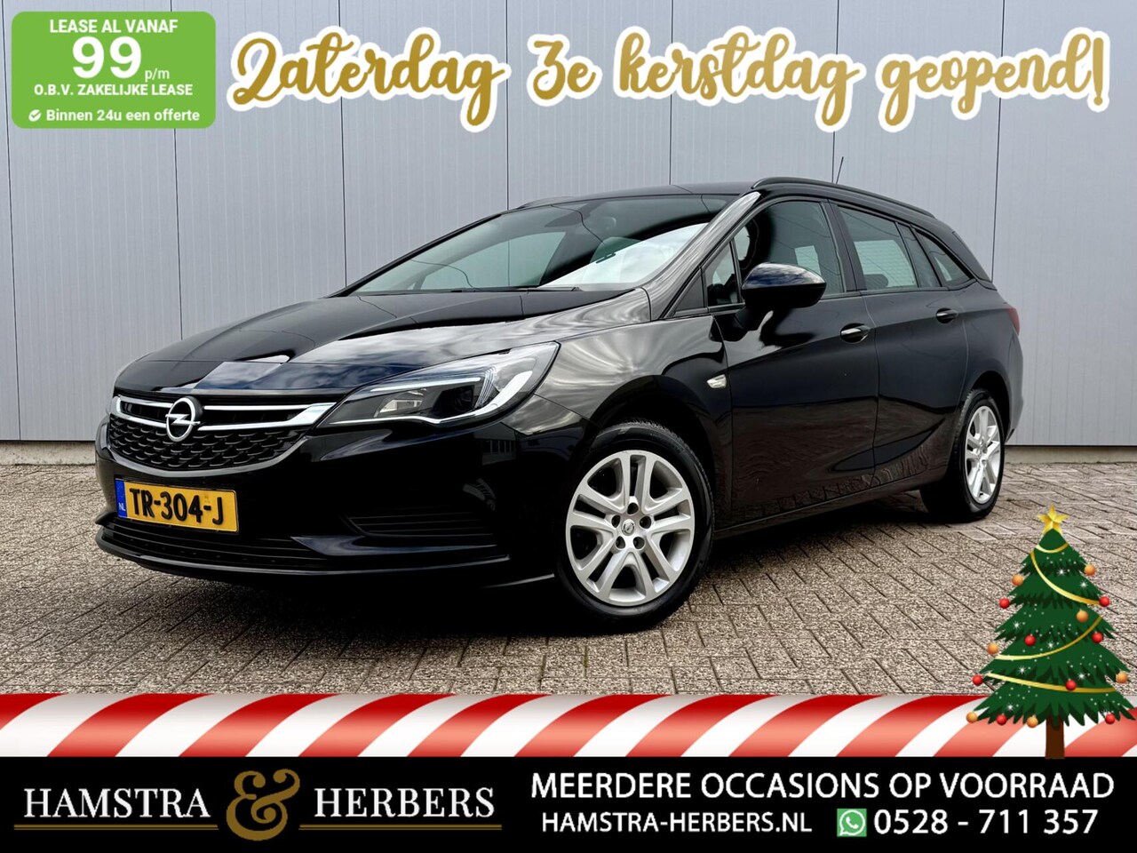 Opel Astra Sports Tourer - 1.0 Business+ zwart - AutoWereld.nl