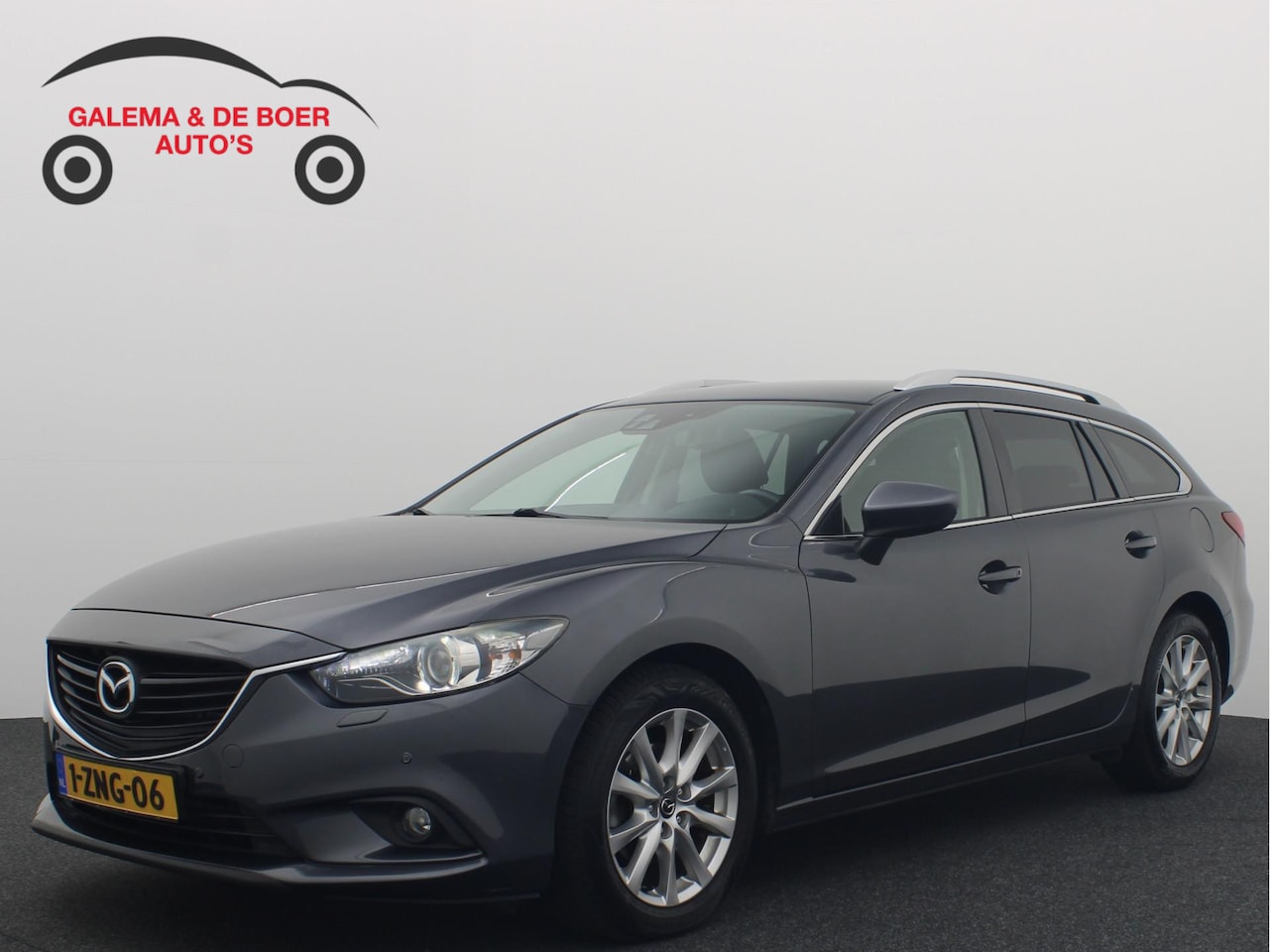 Mazda 6 Sportbreak - 2.0 HP TS+ AUTOMAAT / XENON / STOELVERW / NAVI / CLIMA / PDC / BLUETOOTH / CRUISE / NL-AUT - AutoWereld.nl