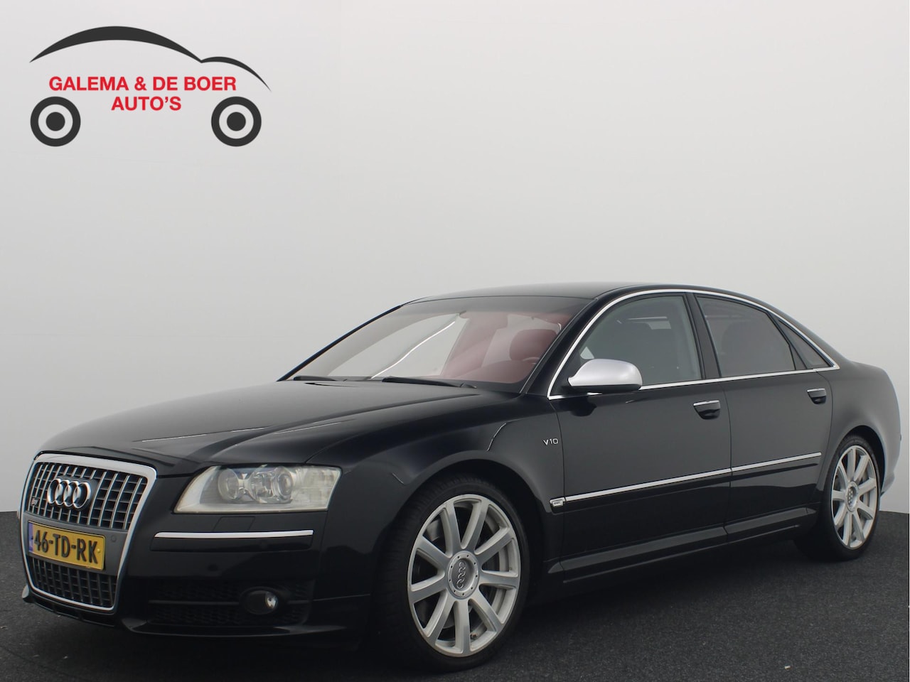 Audi S8 - 5.2 S8 Pro Line NL-AUTO / BANG&OLUFSEN / LUCHTVERING / LEDER / NAVI / CLIMA / PDC / KEYLES - AutoWereld.nl