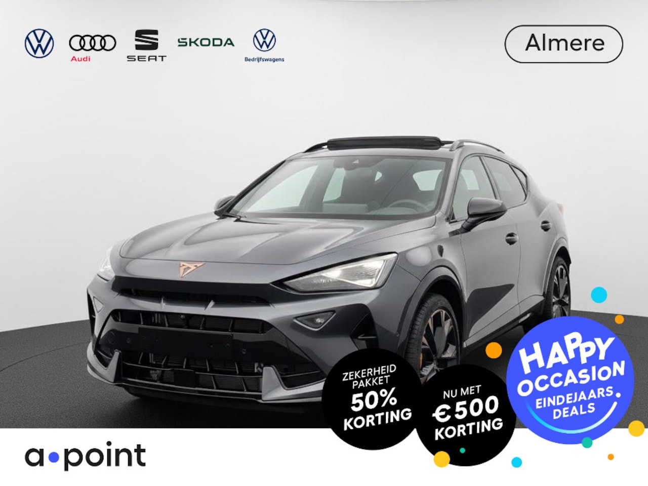 CUPRA Formentor - 1.5 TSI e-Hybrid Business 204PK | Nw model | Panorama dak | 360 graden camera | Blindspot - AutoWereld.nl