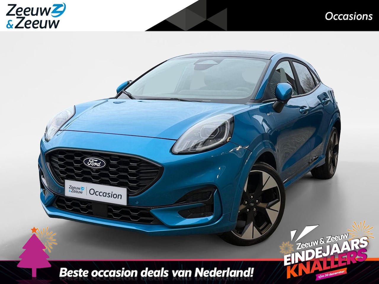 Ford Puma - 1.0 EcoBoost Hybrid ST-X | Panorama Dak | Driver Assistance Pack | Winter Pack | Matrix Le - AutoWereld.nl