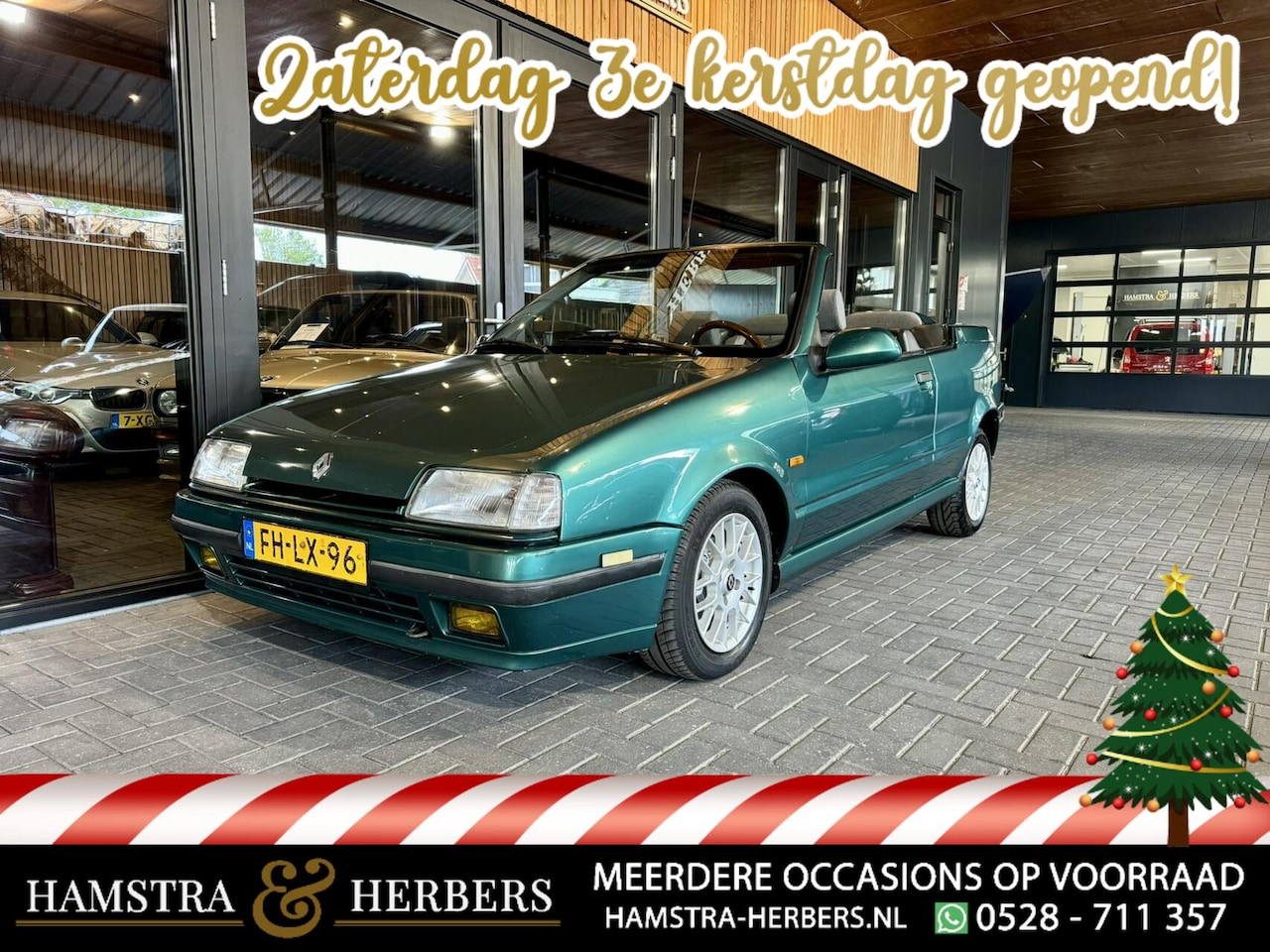 Renault 19 - 1.8 TXE groen Cabrio - AutoWereld.nl