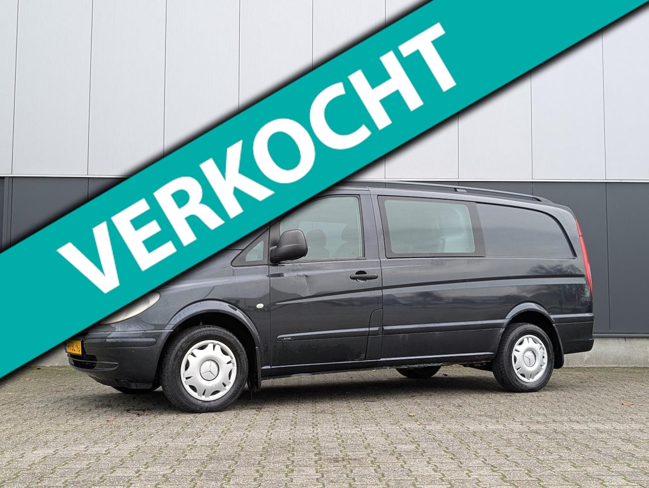Mercedes-Benz Vito - 111 CDI MARGE DUBBELE CABINE AIRCO LANG TREKHAAK - AutoWereld.nl