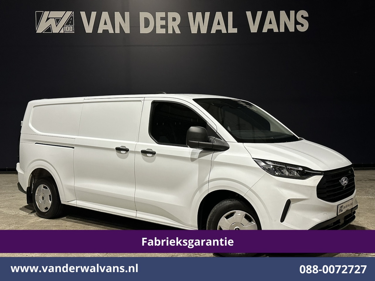 Ford Transit Custom - 2.0 TDCI 136pk L2H1 Fabrieksgarantie Euro6 Airco | Camera | LED | Apple Carplay | Cruiseco - AutoWereld.nl