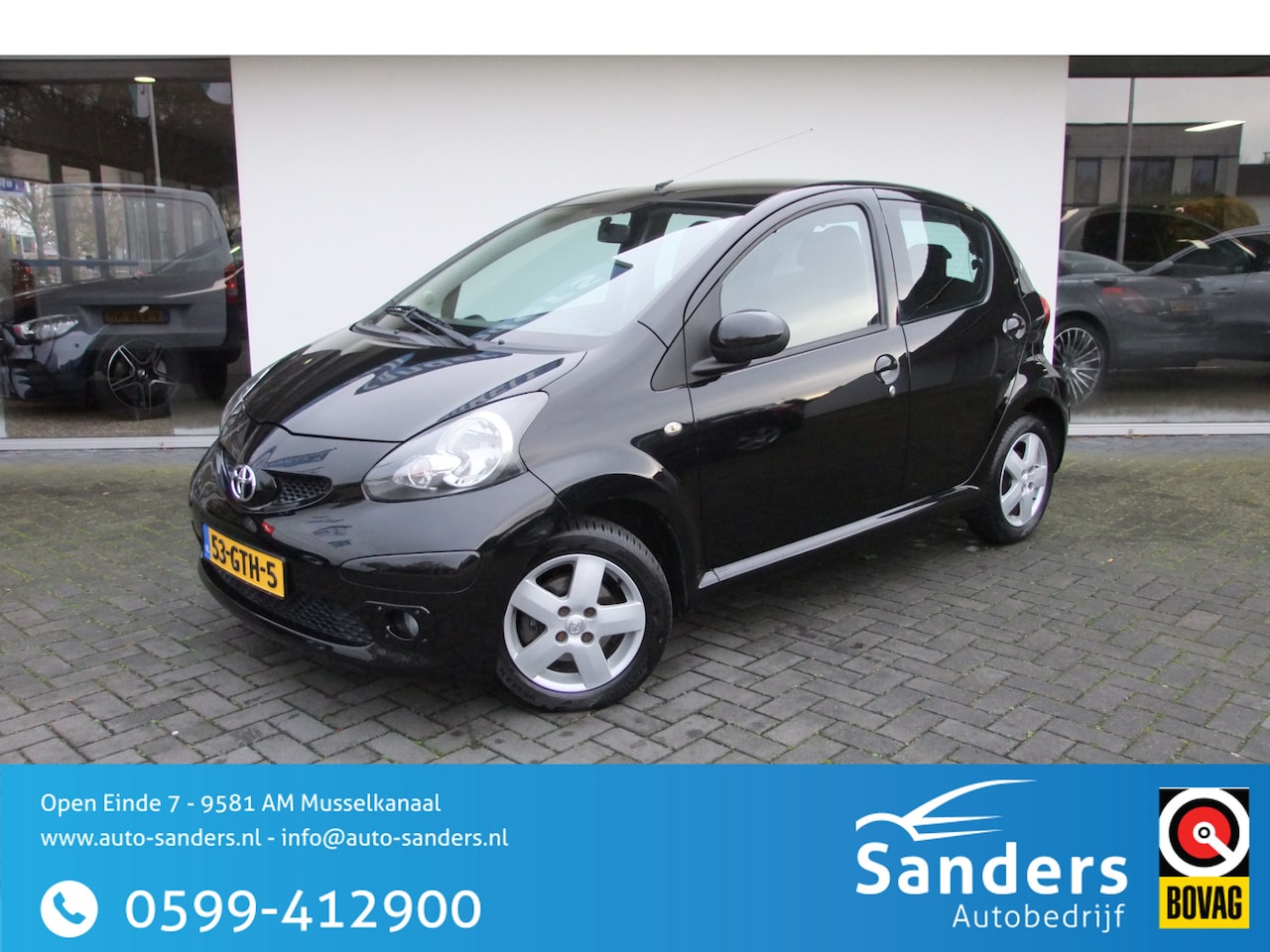 Toyota Aygo - 1.0-12V Sport/ AUTOMAAT/ all-season/ airco/ 5deurs/ Nieuwe APK - AutoWereld.nl