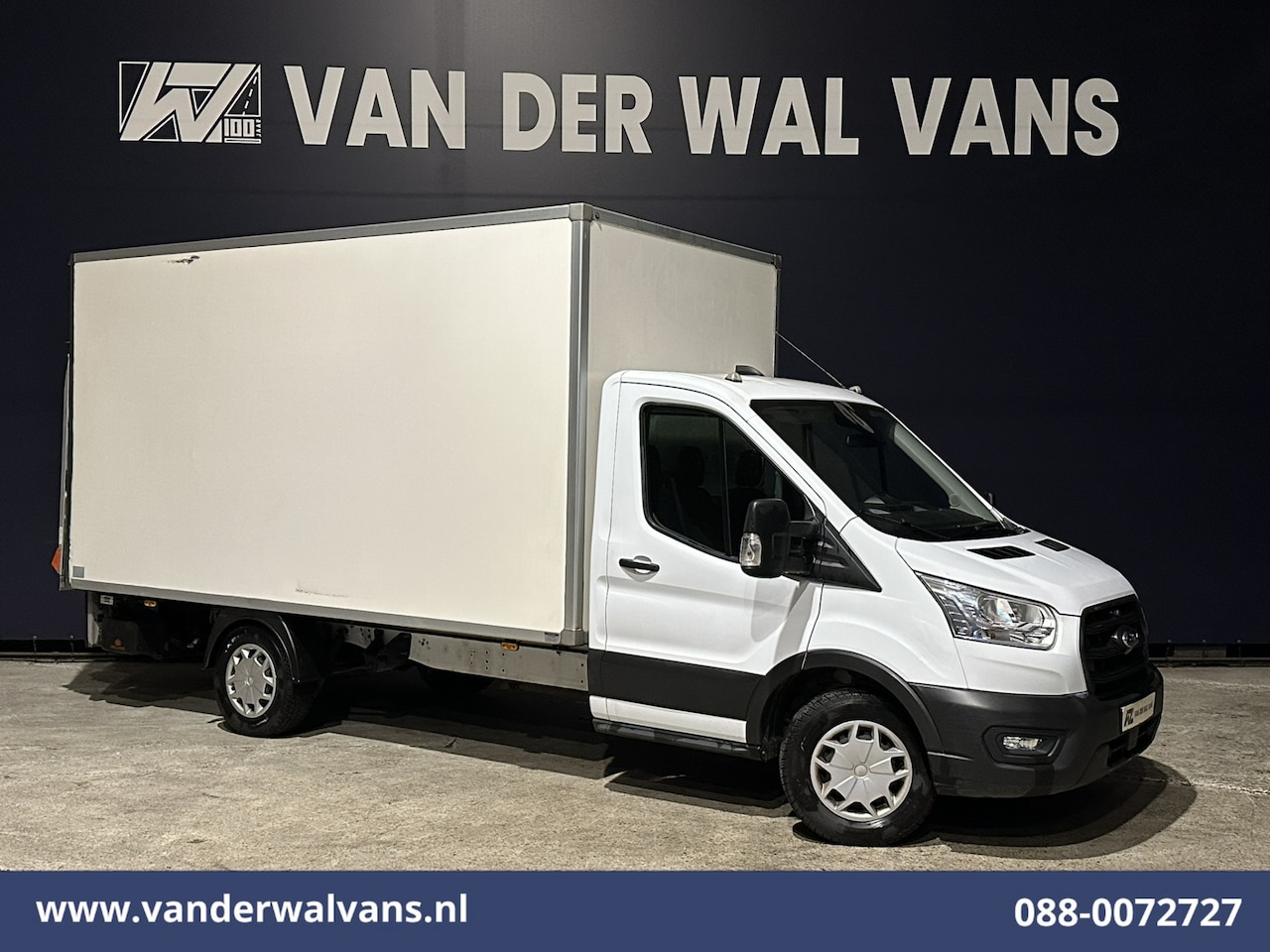 Ford Transit - 2.0 TDCI 161pk Bakwagen Laadklep Euro6 Airco | Cruisecontrol | Verwarmde voorruit Bijrijde - AutoWereld.nl