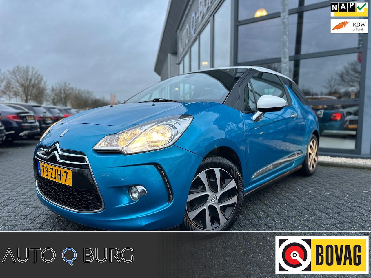 Citroën DS3 - 1.2 VTi Business | Stoelverwarming | Navi | Airco | PDC | Leder | - AutoWereld.nl
