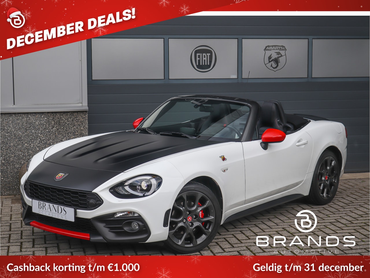 Abarth 124 spider - 1.4 MultiAir Turismo Vol opties 192PK Garantie - AutoWereld.nl