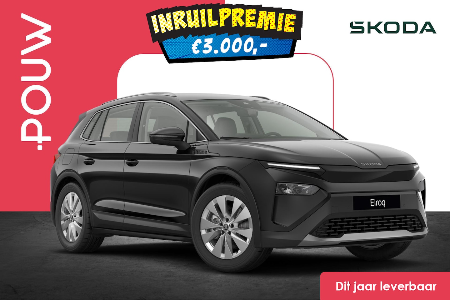 Skoda Elroq - 85 286pk Business Edition | 19" Velgen | Trekhaak Wegklapbaar - AutoWereld.nl