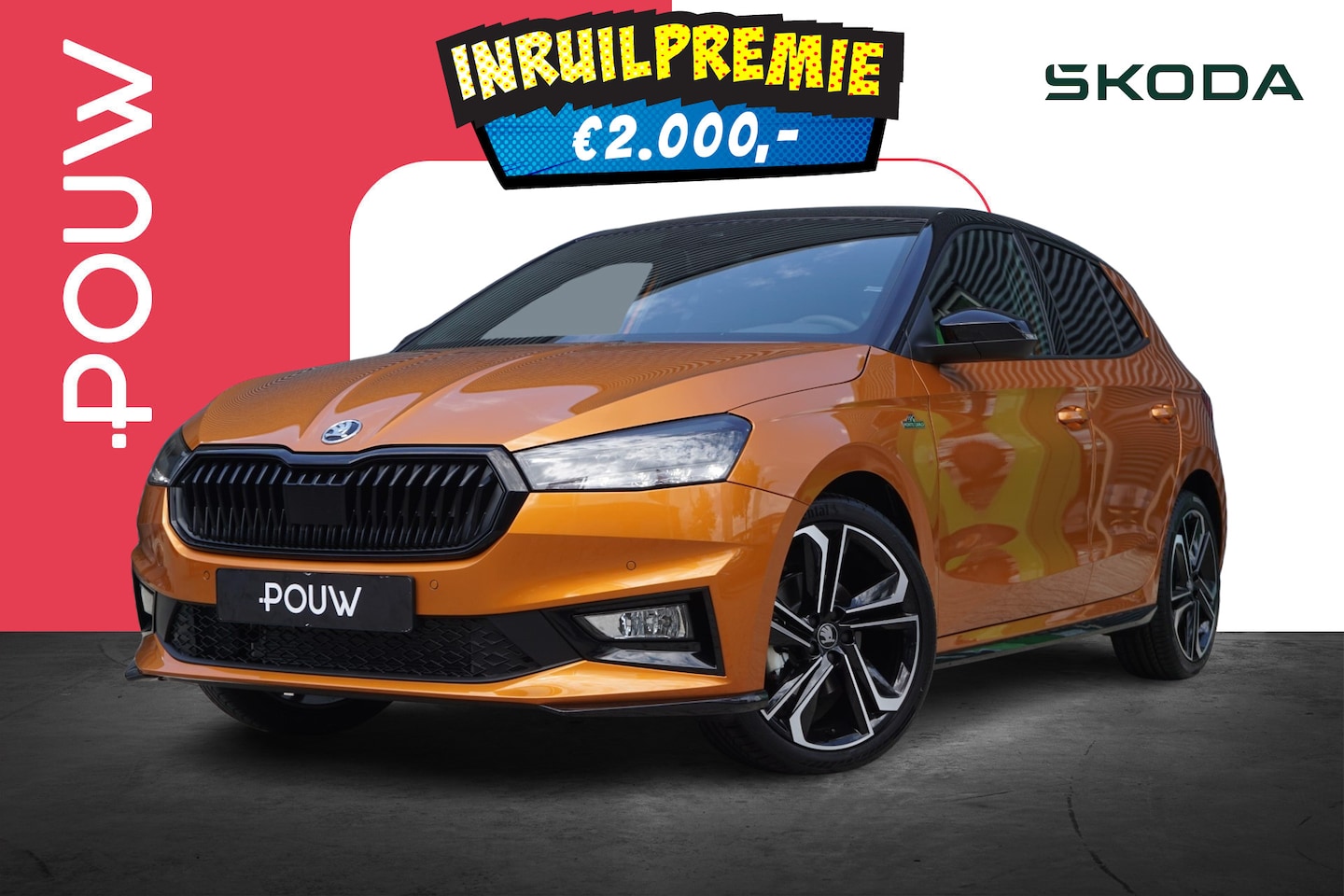 Skoda Fabia - 1.0 TSI 115pk Monte Carlo | 18" Velgen | Navigatie Pakket - AutoWereld.nl