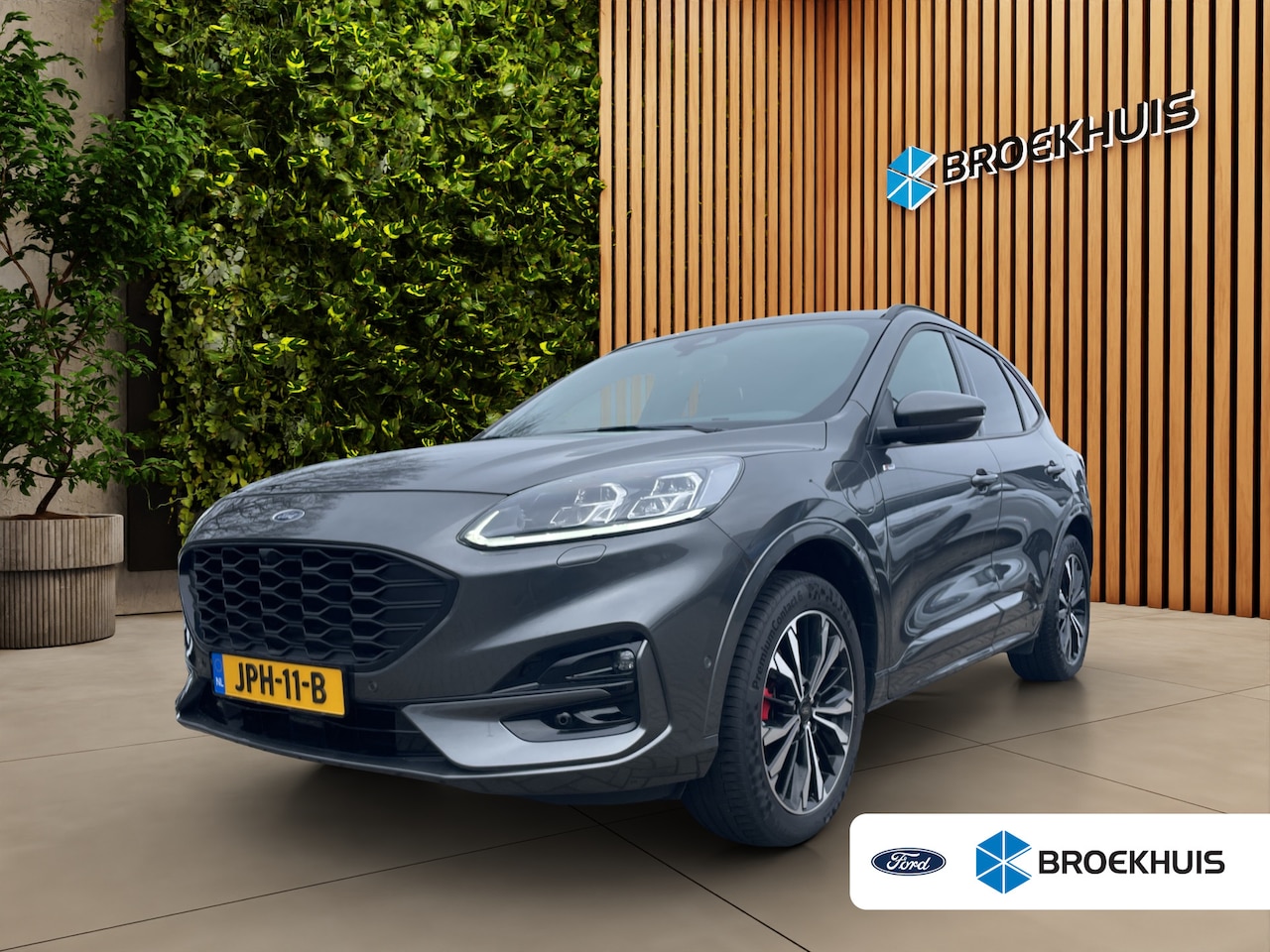Ford Kuga - 2.5 PHEV ST-Line X | Adapt. Cruise | Stoel-stuurverw. | Rode remklauwen | Blis | 19'' - AutoWereld.nl