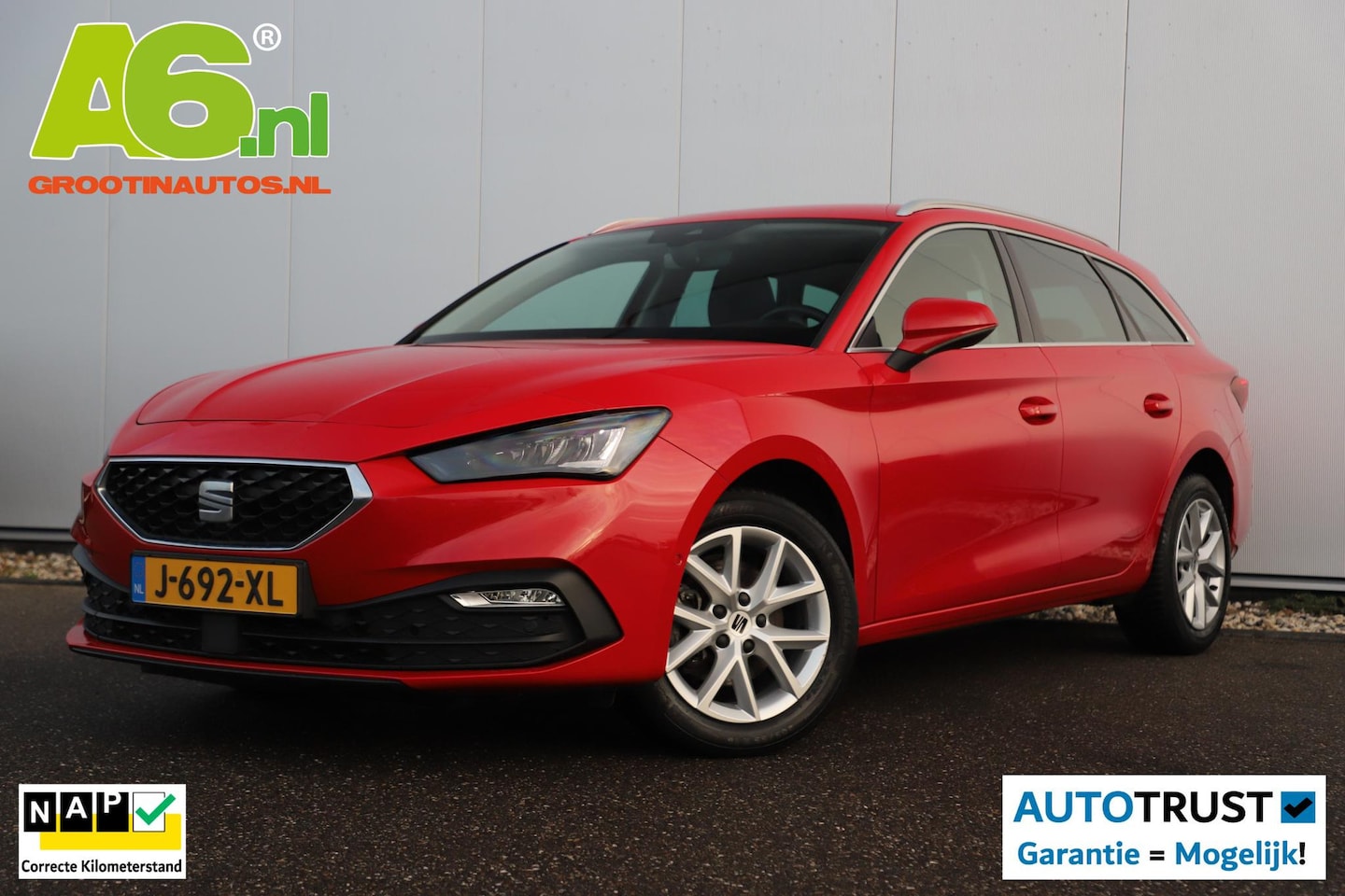 SEAT Leon Sportstourer - 1.5 TSI Style Launch Edition 131PK Virtual Cockpit Navigatie Achteruitrijcamera Carplay An - AutoWereld.nl