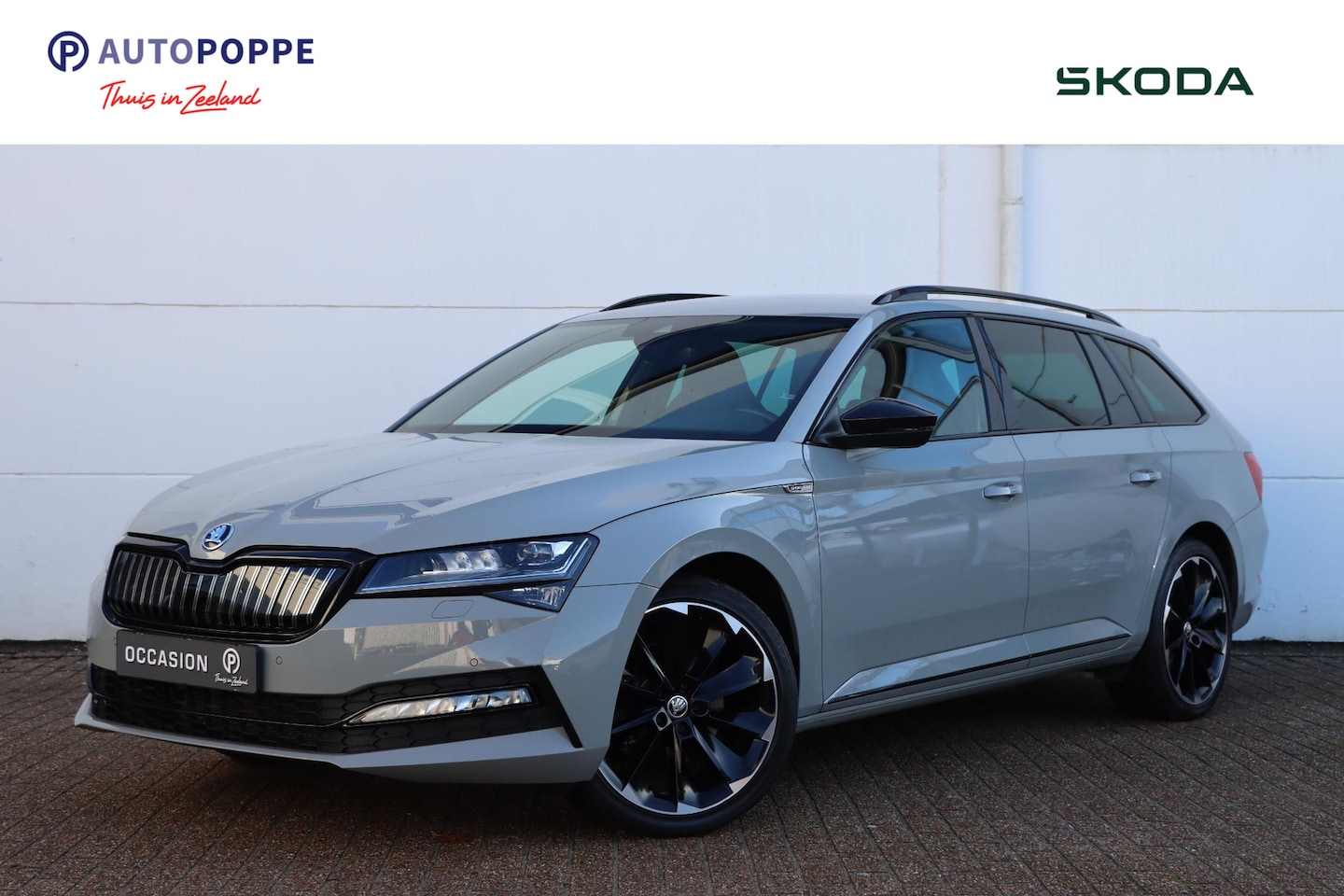 Skoda Superb Combi - 1.4 TSI iV Sportline Business 218pk DSG6 - AutoWereld.nl