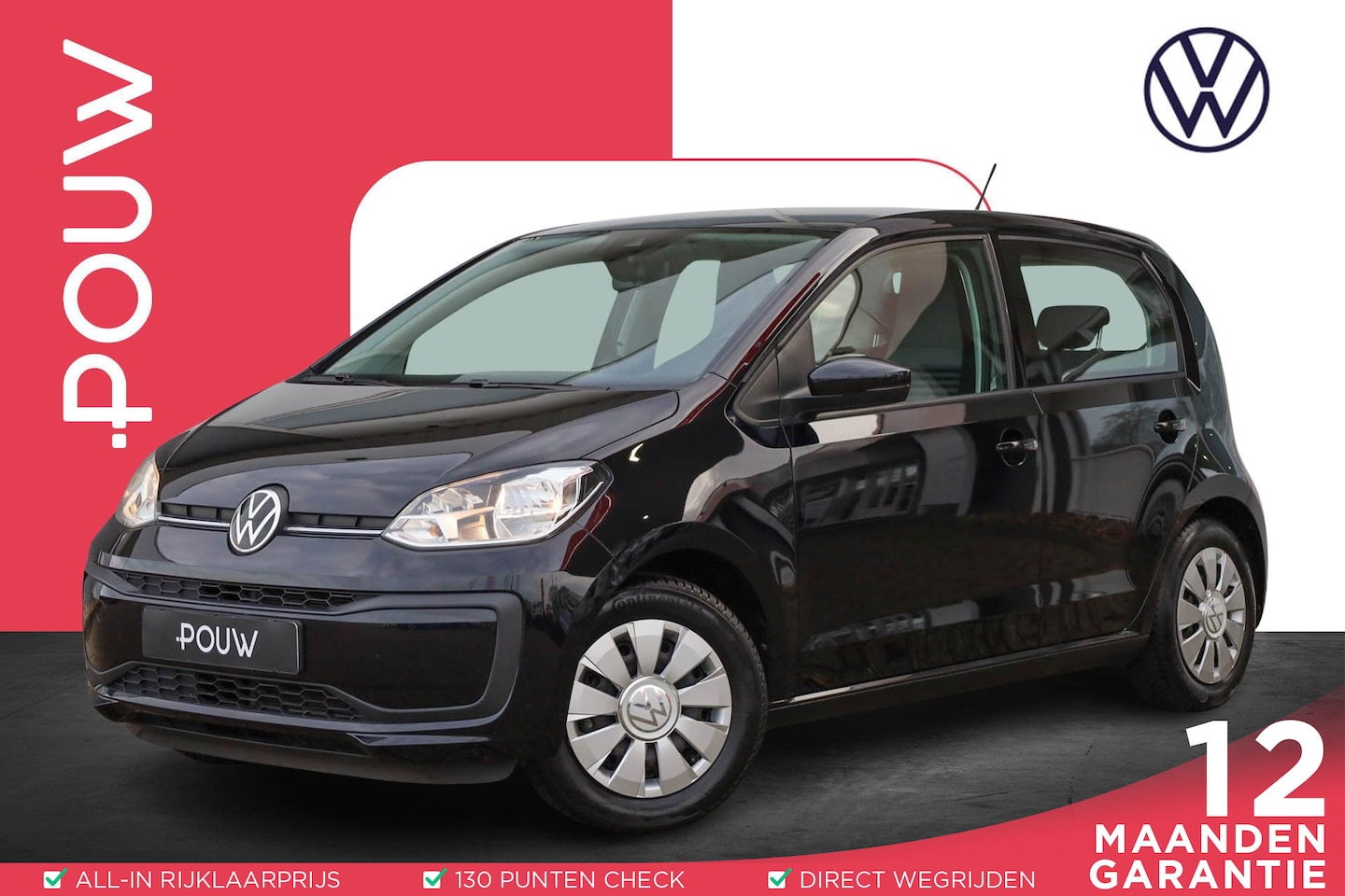 Volkswagen Up! - 1.0 65pk | Achteruitrijcamera | Cruise Control | DAB+ - AutoWereld.nl