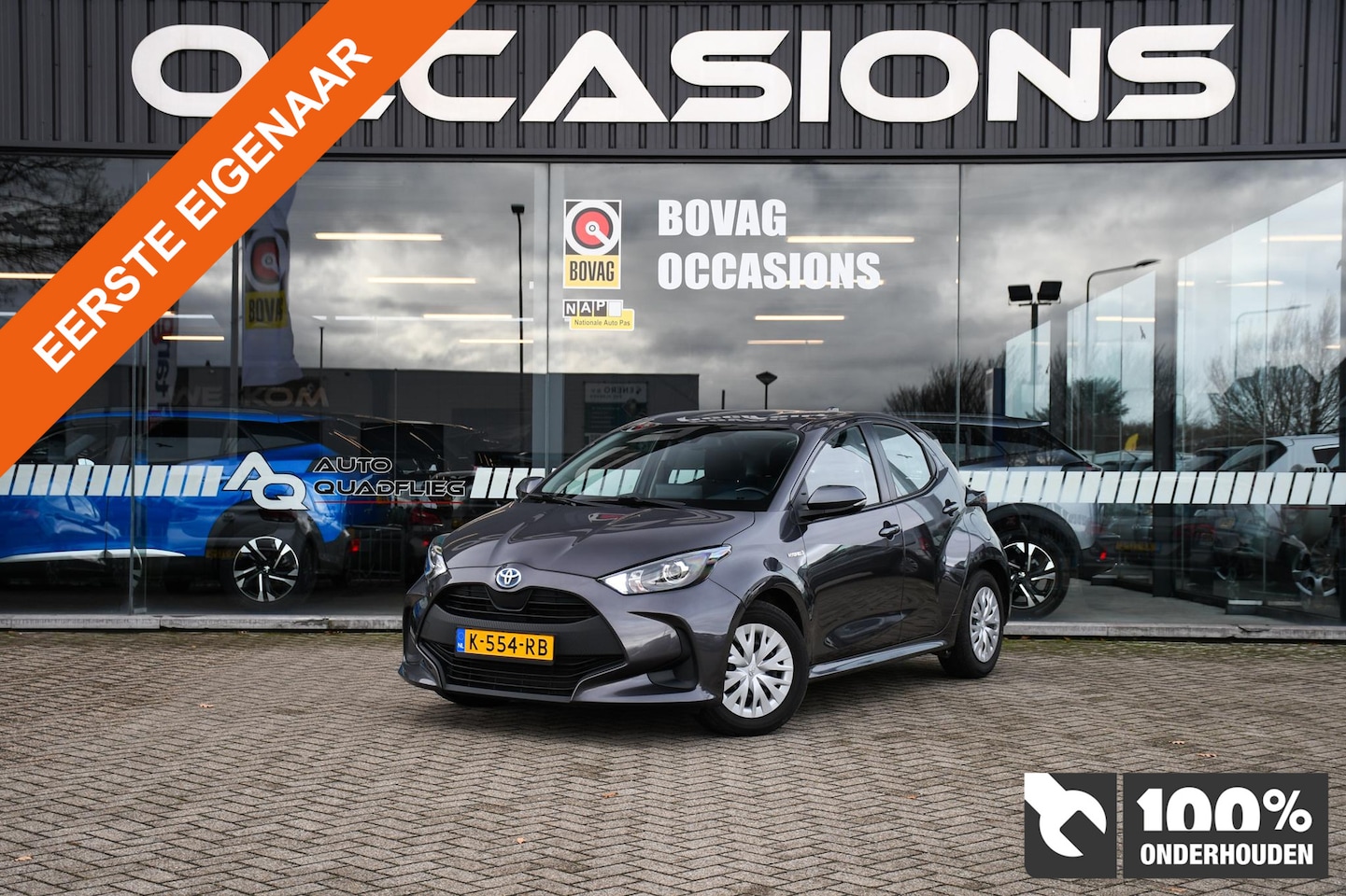 Toyota Yaris - 1.5 Hybrid Active 1 EIGENAAR/ APPLE CARPLAY/ DAB - AutoWereld.nl