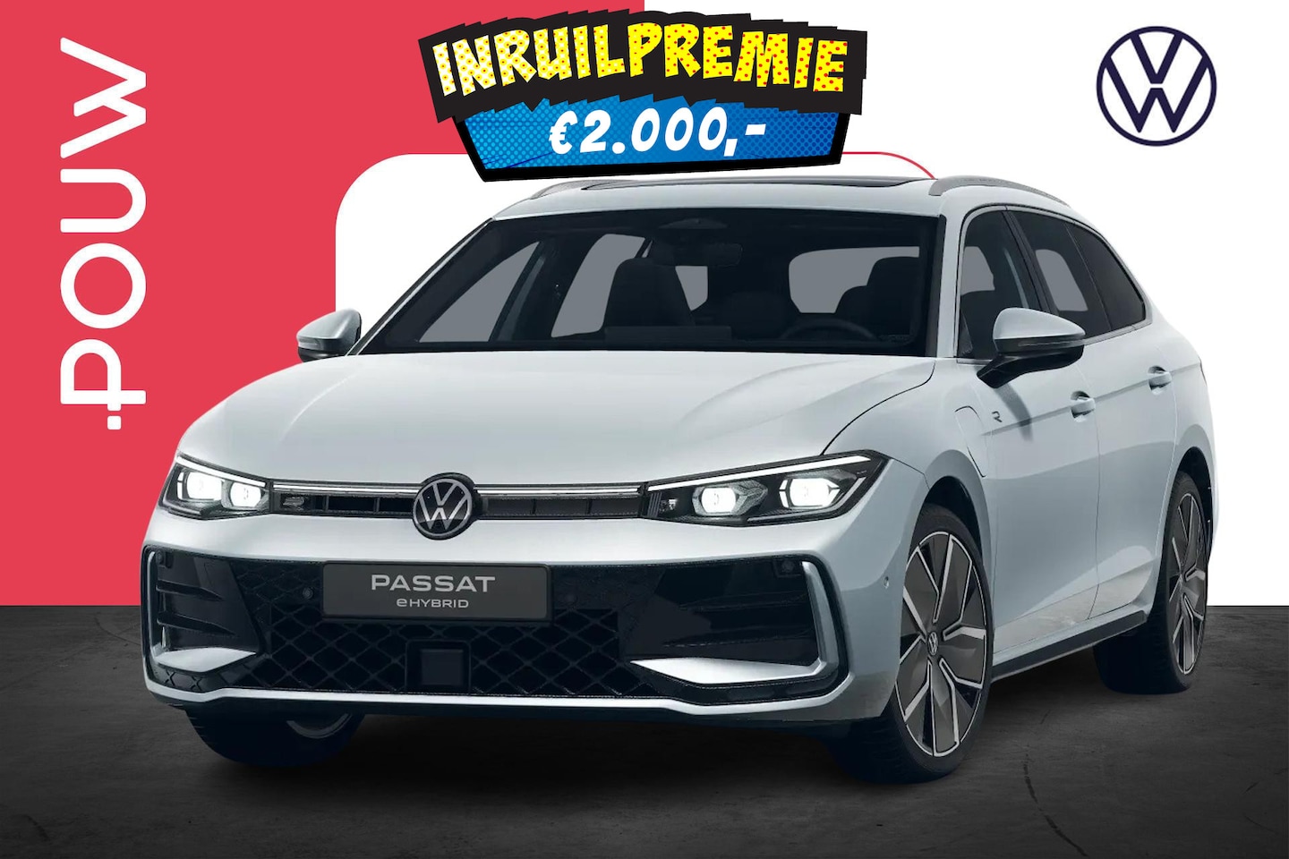 Volkswagen Passat Variant - 1.5 eHybrid 204pk R-Line Edition | LMV 19'' | Harman Kardon Audio - AutoWereld.nl