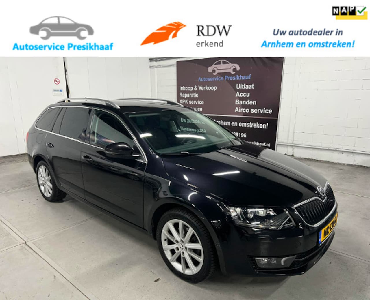 Skoda Octavia Combi - 1.4 TSI Greentech Style Business 1.4 TSI Greentech Style Business - AutoWereld.nl