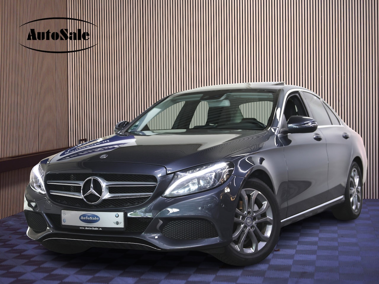 Mercedes-Benz C-klasse - 180 Avantgarde AUT PANODAK LEER CRUISE PDC STOELVW '15 - AutoWereld.nl