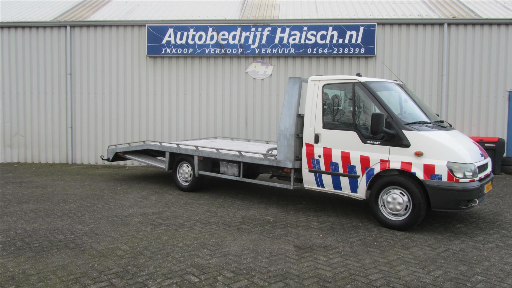 Ford Transit - 2.4 D 350 EF CCF 120 SRW 4.63 oprijwagen - AutoWereld.nl