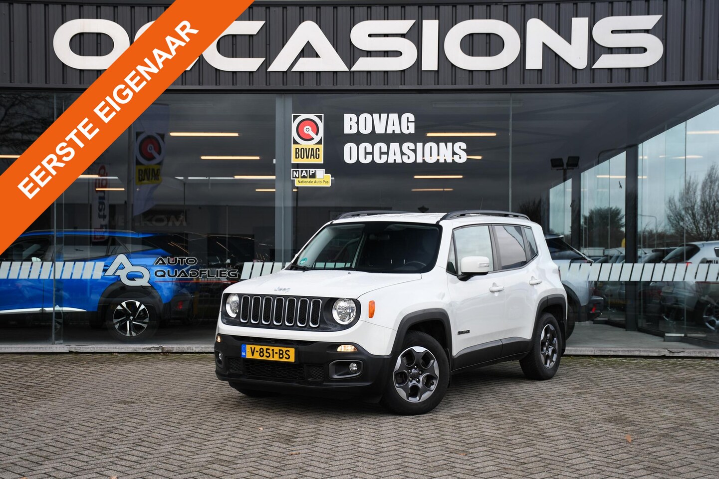 Jeep Renegade - 1.6 MultiJet Longitude GRIJS KENTEKEN/ 1 EIGENAAR - AutoWereld.nl