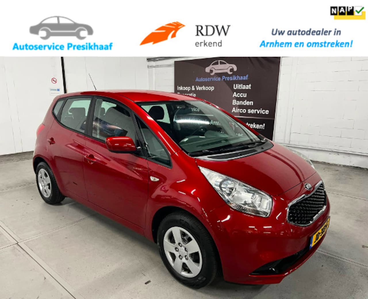 Kia Venga - 1.4 CVVT ComfortLine AIRCO / NAP / TREKHAAK - AutoWereld.nl